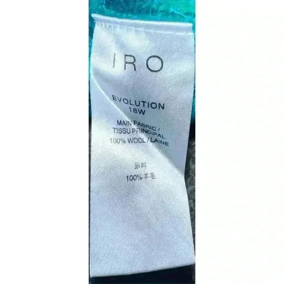IRO Evolution Sweater Sz l Plunge Long Sleeve Preppy Comfy Boho Casual - Picture 4 of 9